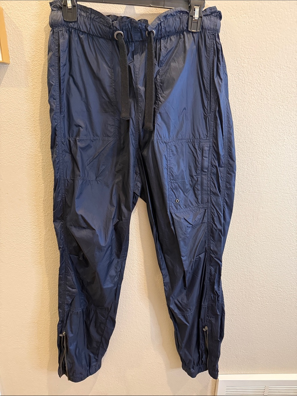 FP Movement Navy Windbreaker spring trekker pants